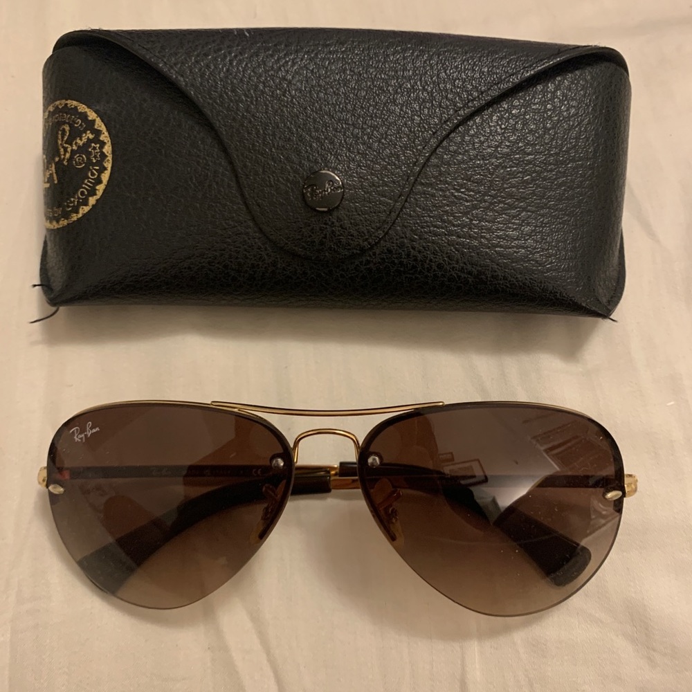 Ray-Ban RB34499 Iconic Aviator Sunglasses - Picture 1 of 5